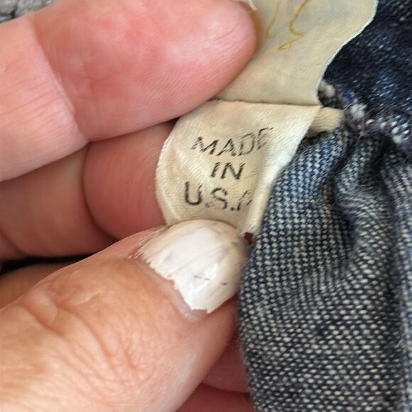 Vintage 80s Sasson Classic Blue Denim Full Midi Skirt - Picture 8 of 8